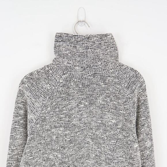 Aerie OFFLINE Snowday Mock Neck Sweatshirt Color True Black Size XS NWT - Picture 9 of 9